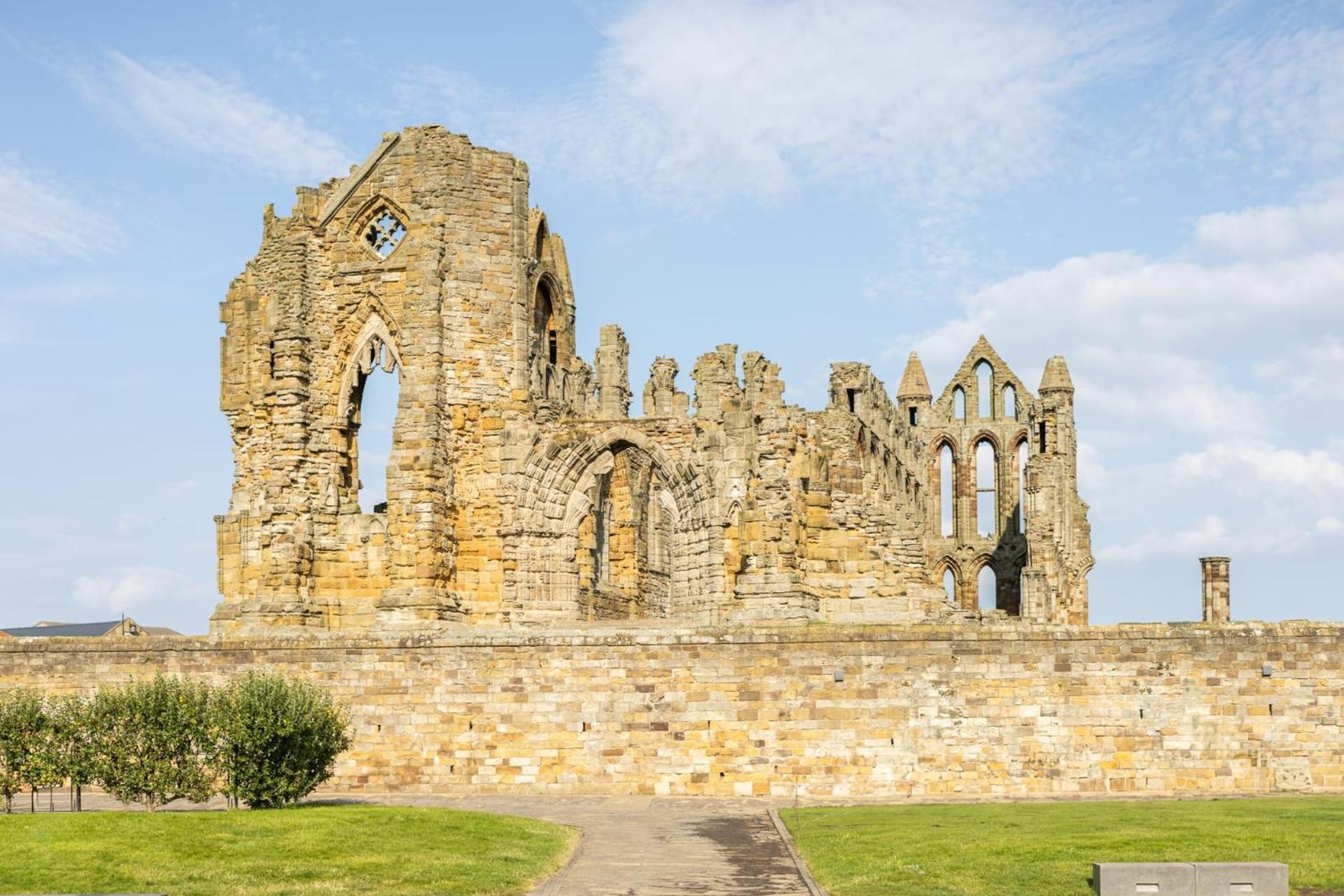 Caedmons View At Abbey * Whitby